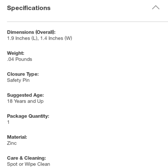 Sugarfix by Baublebar Not too Sappy Tree brooch discontinued - Picture 4 of 7